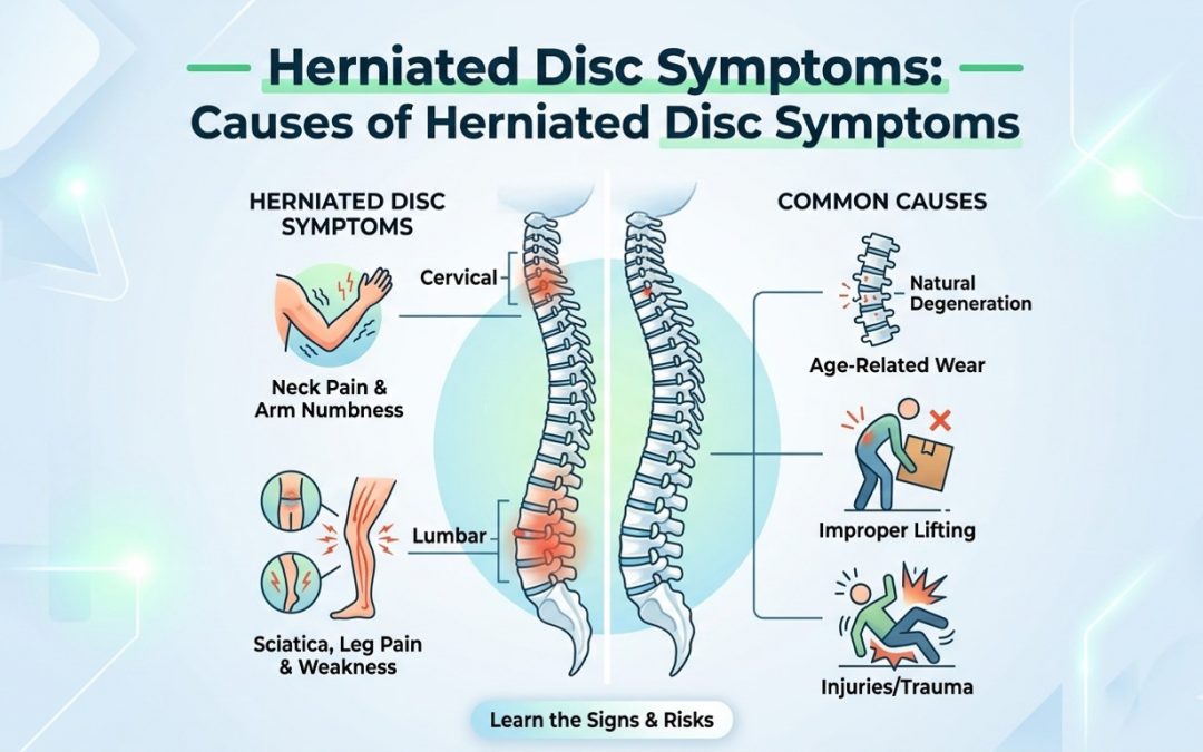 Herniated Disc Symptoms: Causes of Herniated Disc Symptoms