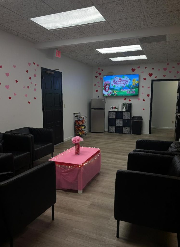 Patient waiting area at Spine and Injury Associates Fort Myers