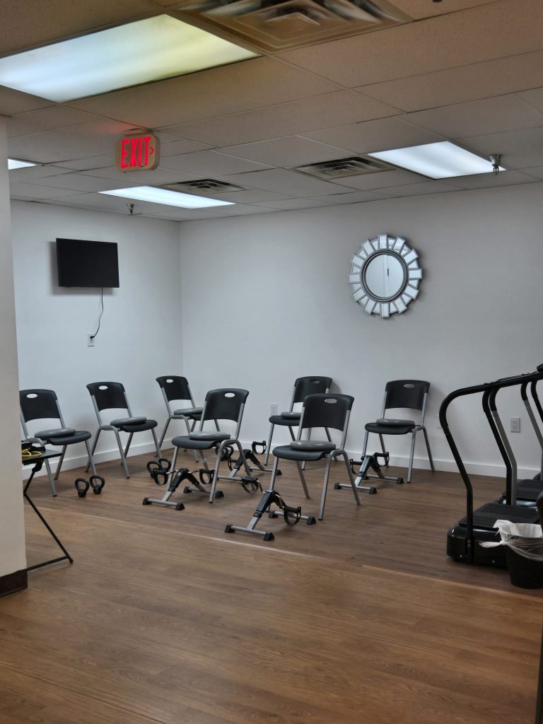 Rehab area at Spine and Injury Associates Plant City